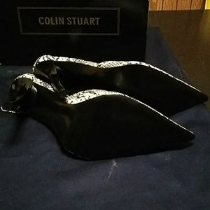 Colin Stuart Shoes - A black & white pair of colin stuart Colin Stuart Shoes - A black & white pair of colin stuart
